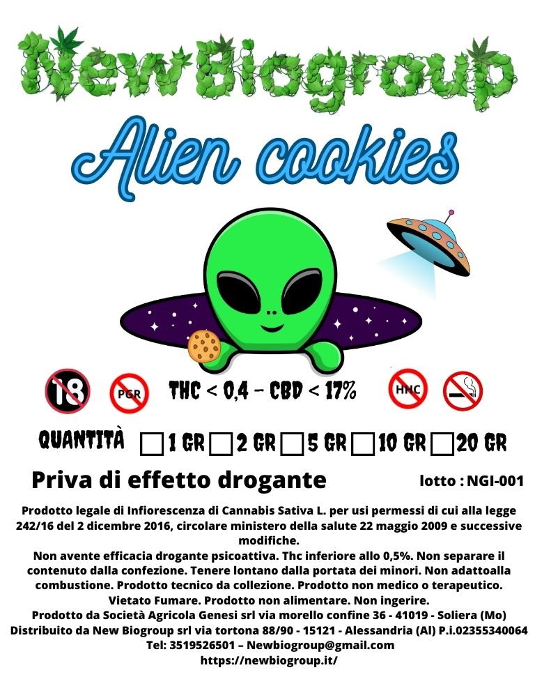 Alien Cookies NBG top selection