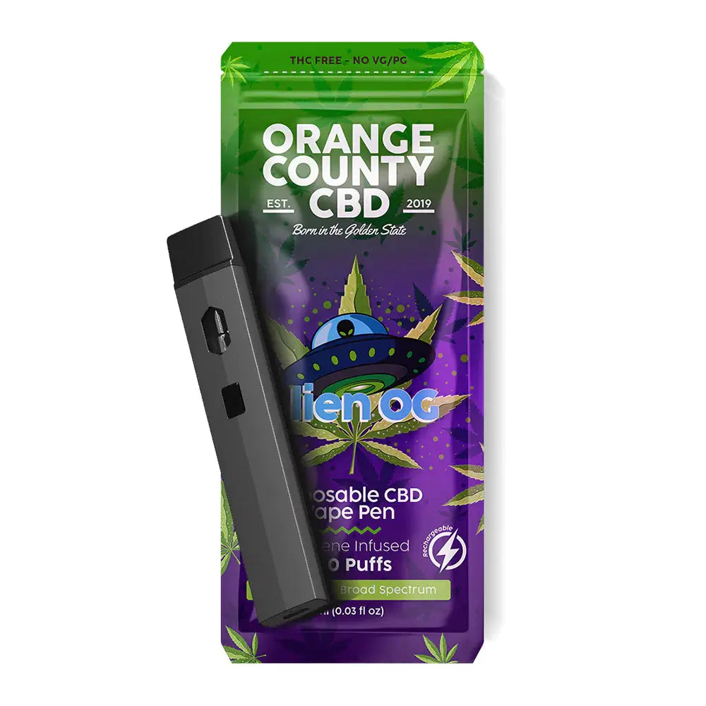 Orange County Cbd ALIEN OG – CBD VAPE PEN – ALIEN OG - usa e getta