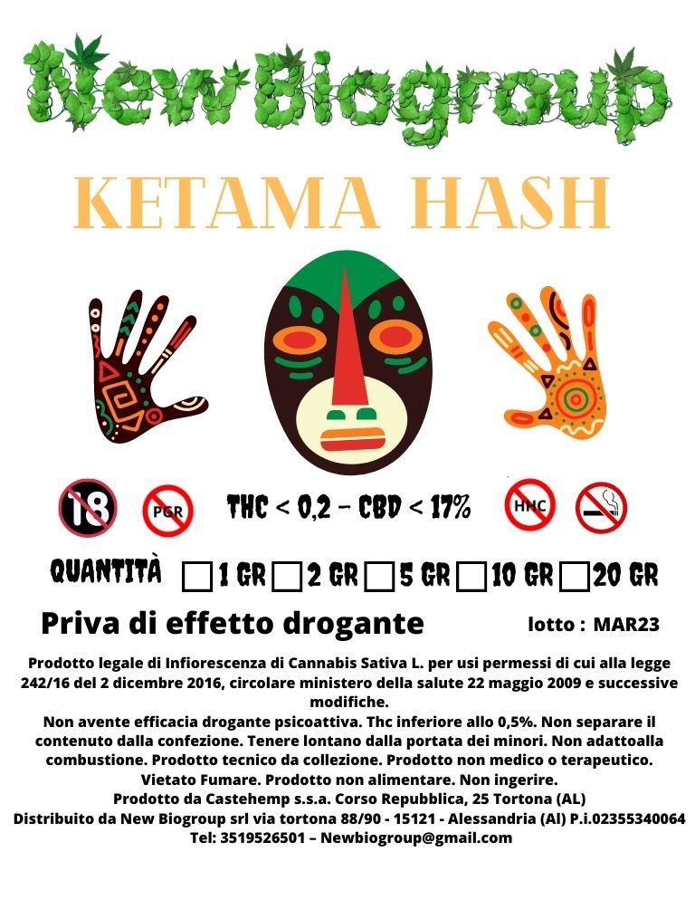 Ketama Hash NBG top selection 2gr