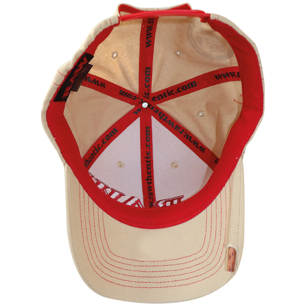 Raw Hat Tan With Poker